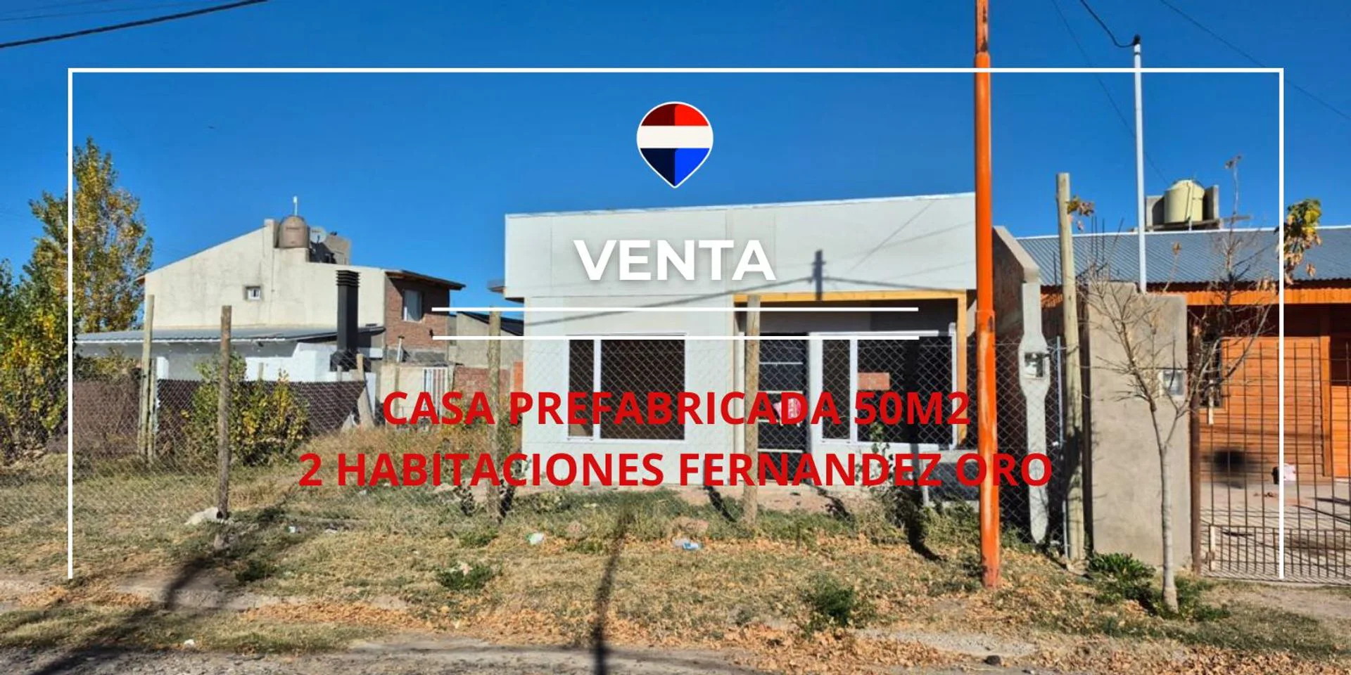 VENTA CASA A TERMINAR FERNANDEZ ORO