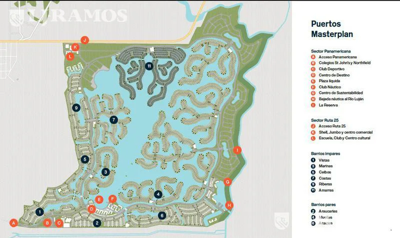 Terreno en Puertos del Lago - BARRIO AMARRAS foto 2