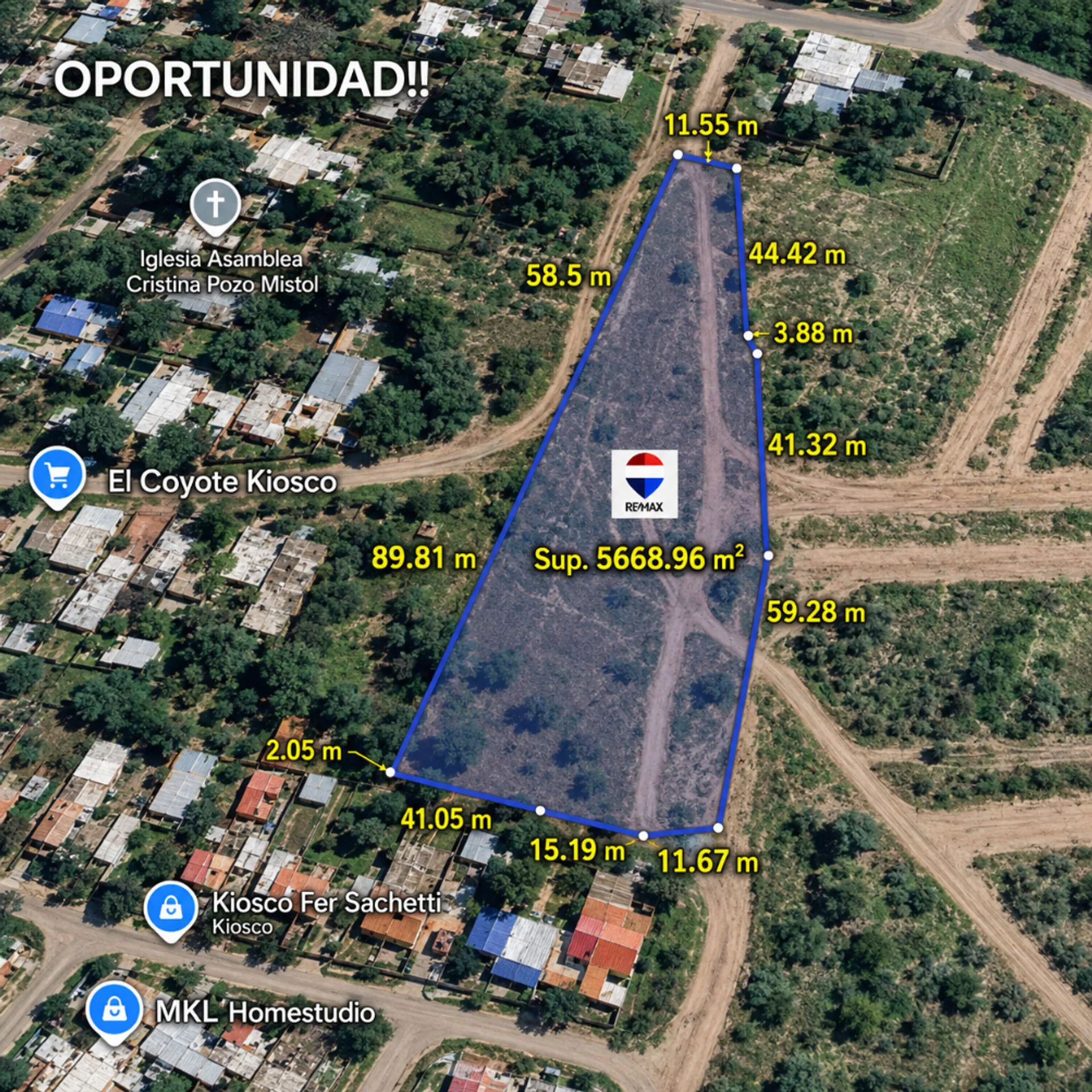 SE VENDE LOTEO DE 5.668M2 VALLE VIEJO CATAMARCA