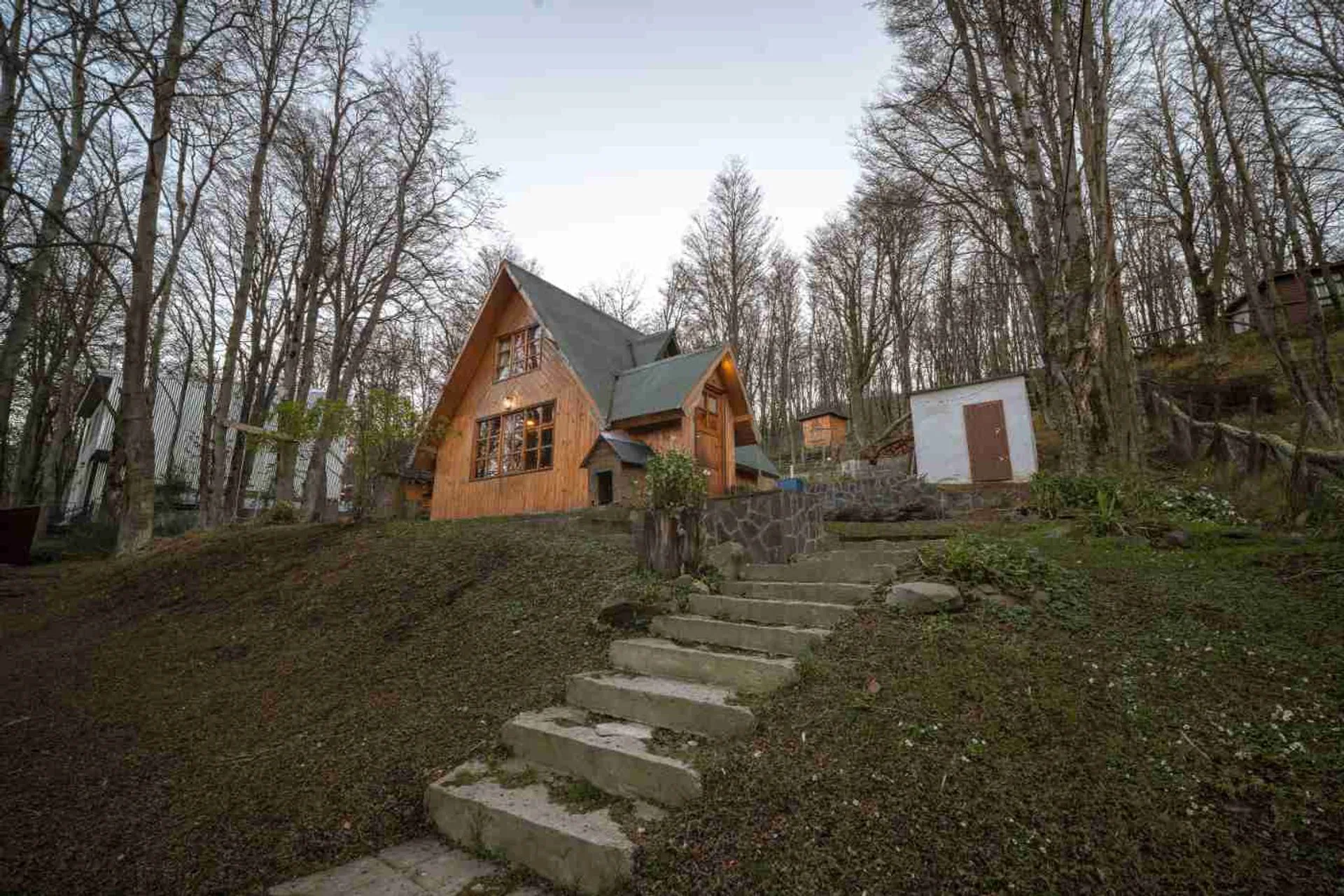 VENTA DE CASA TIPO CABAÑA + MONOAMBIENTE foto 2