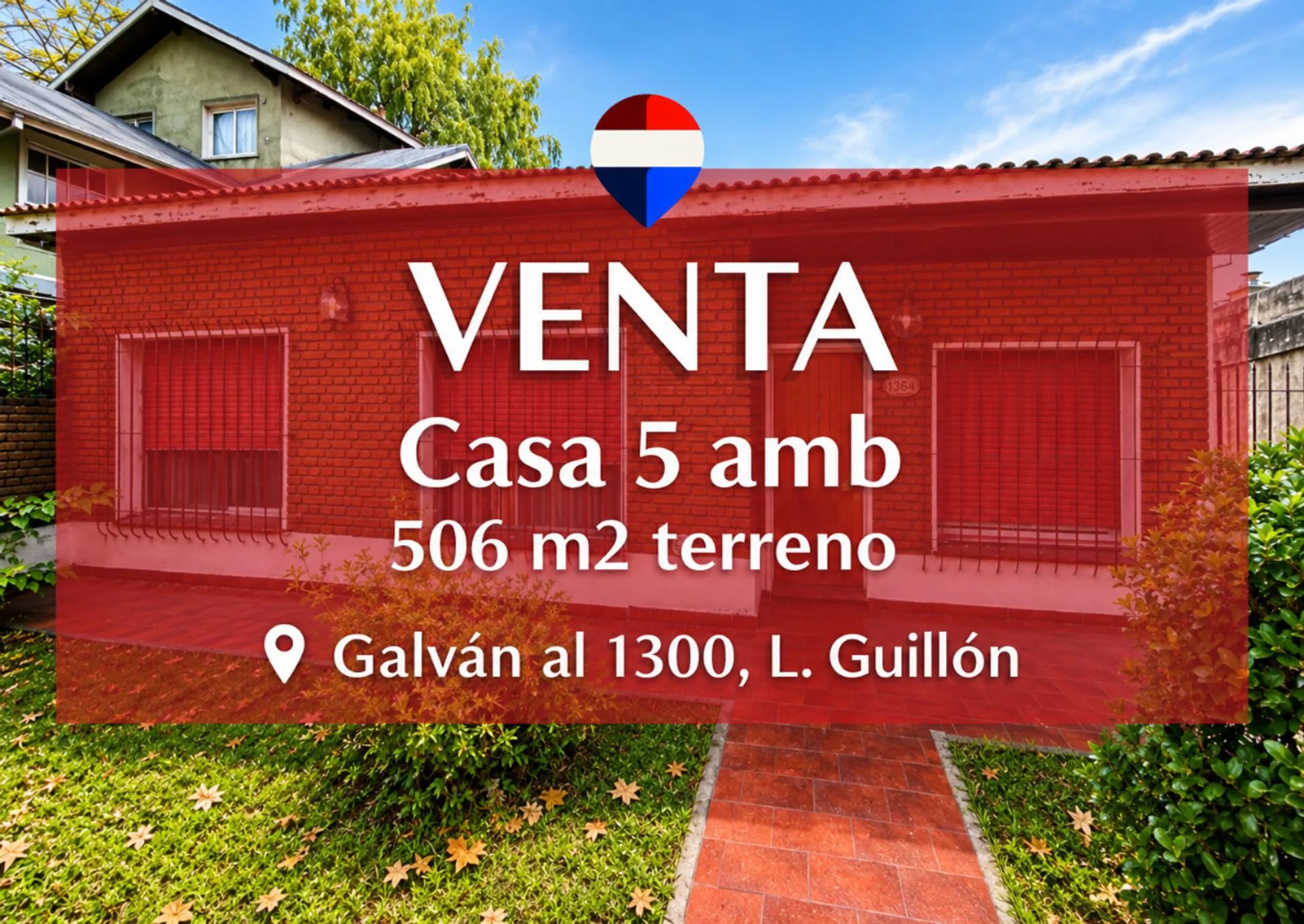 VENTA CASA 5 AMB LUIS GUILLÓN / E. ECHEVERRÍA