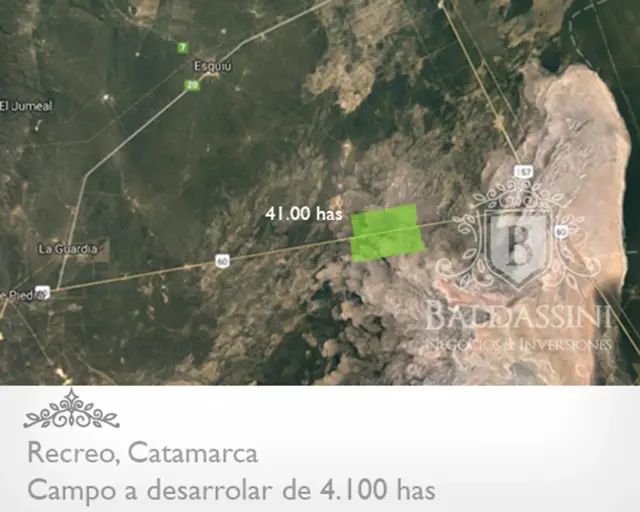 YACIMIENTO DE BARITINA EN SALTA