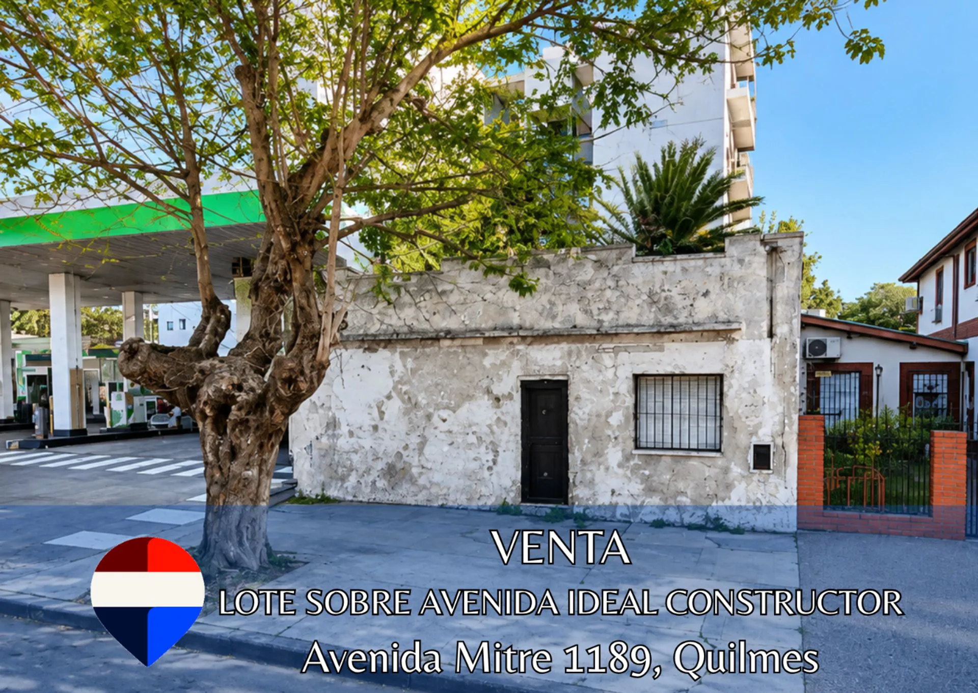VENTA LOTE SOBRE AVENIDA IDEAL CONSTRUCTOR