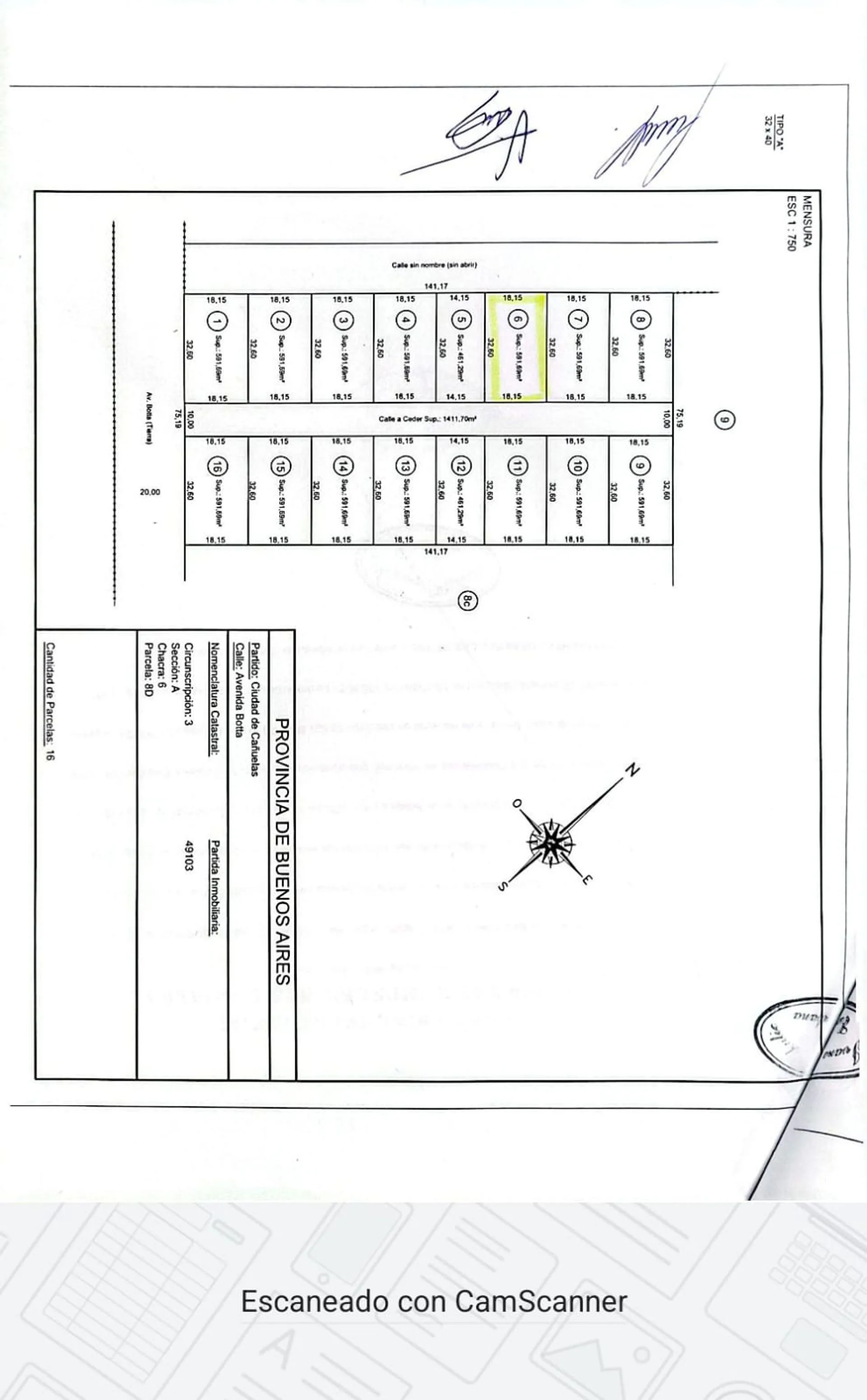 VENTA LOTE 448 m2 LUZ AGUA BARRIO CERRADO CAÑUELAS foto 3