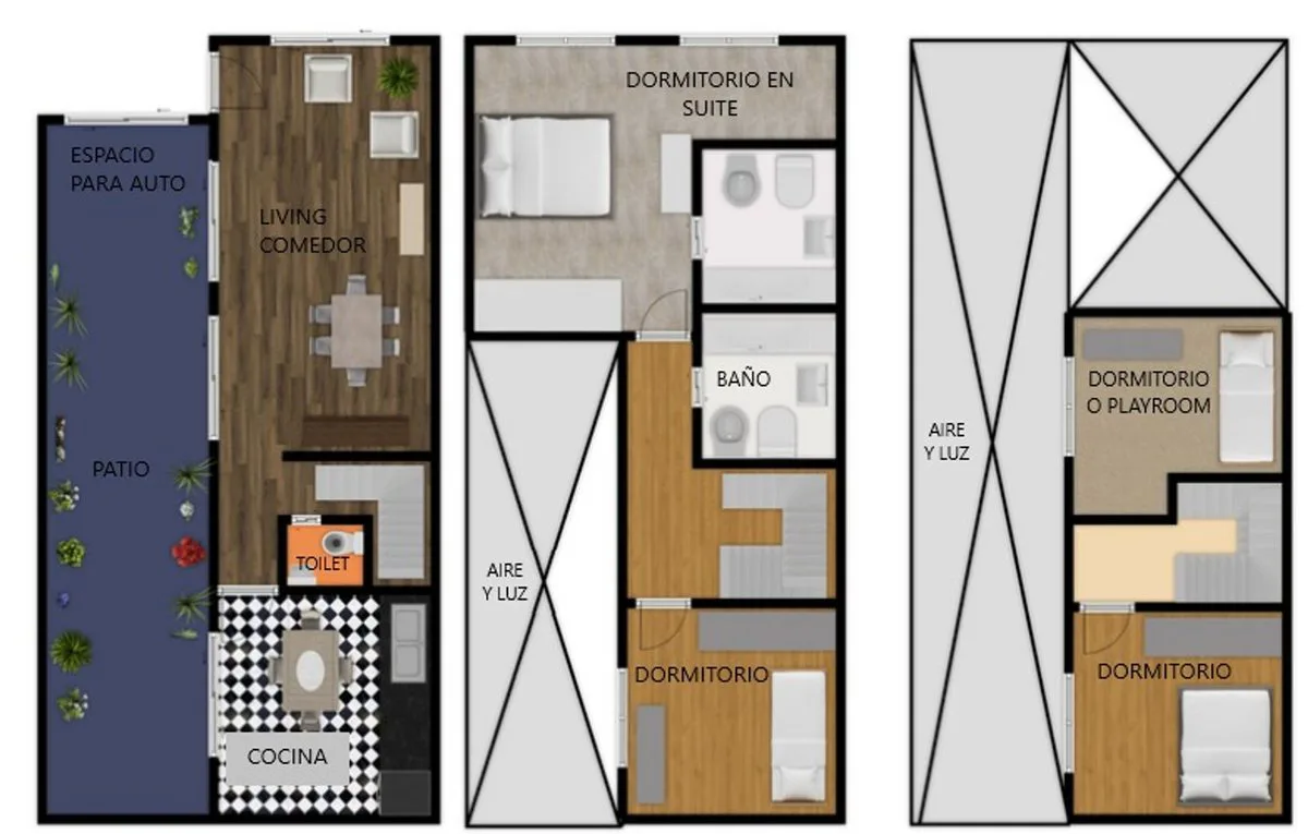 Hermosa Casa Triplex en venta en Villa Gral. Mitre foto 3