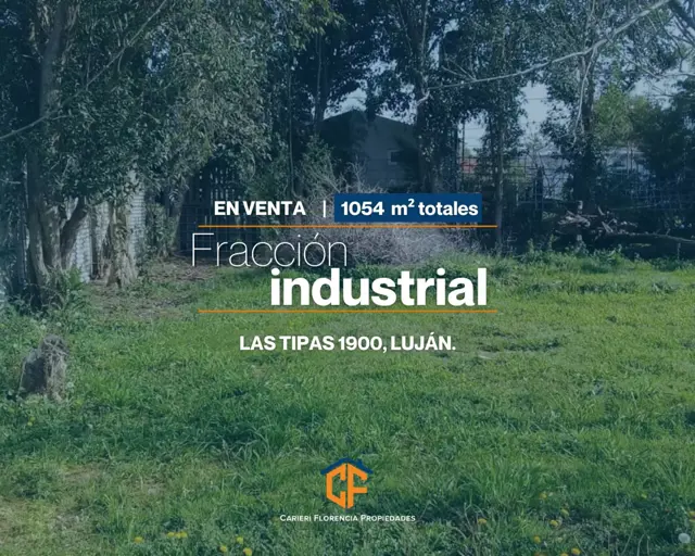 Industria Habilitada En Jauregui Sobre Fraccion De 1054 M2