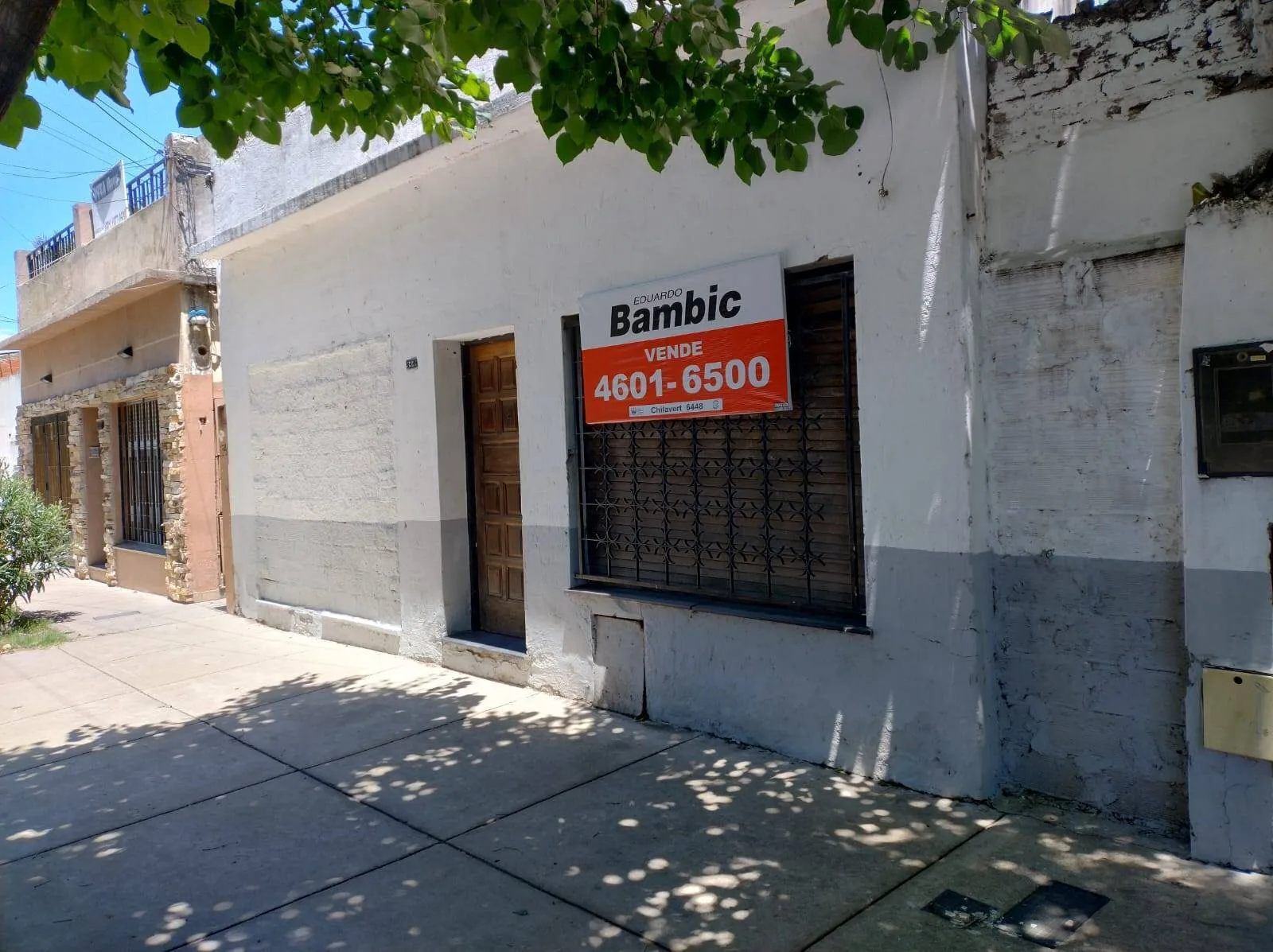 Lote de 8.66 x 34, con construccion de 4 ambientes a refaccionar, con terraza y amplio jardin foto 4