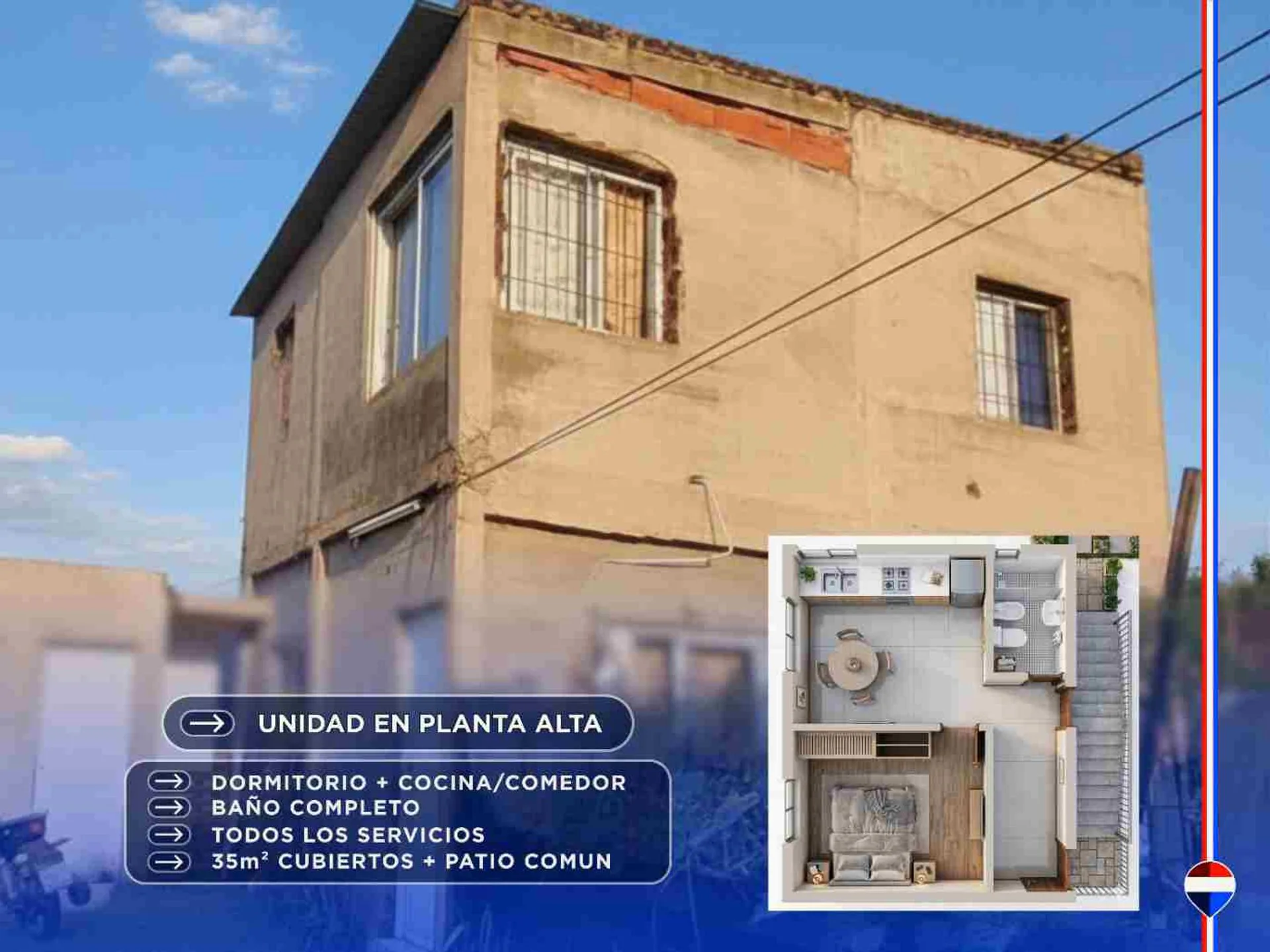 Oportunidad inversión, PH 1 dormitorio, Paraná foto 2