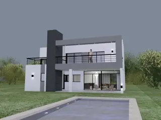 Hermosa casa en comunidad H lote central y arbolado en Greenville Polo Resorte foto 2