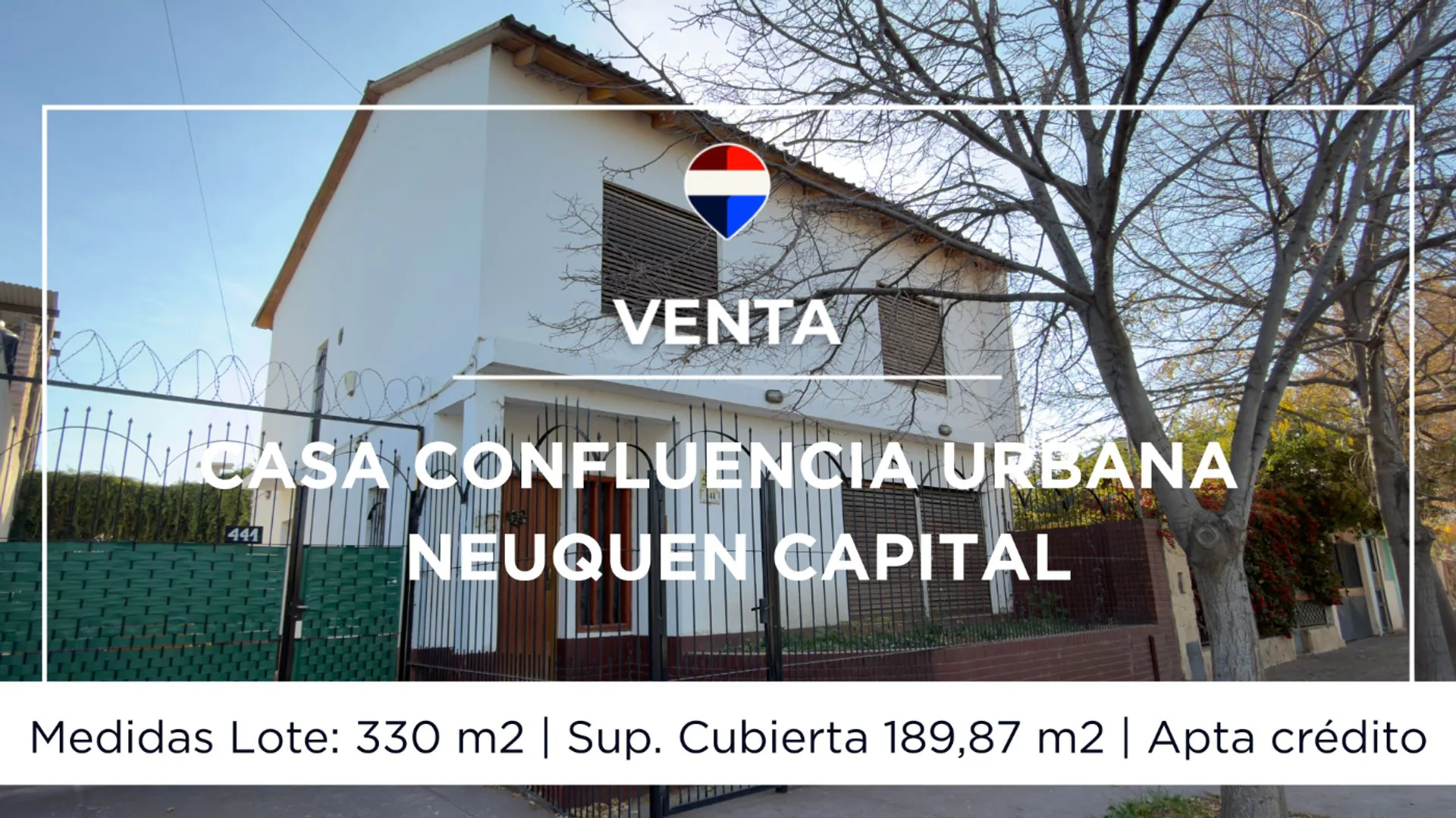 VENTA CASA APTO CREDITO NEUQUEN