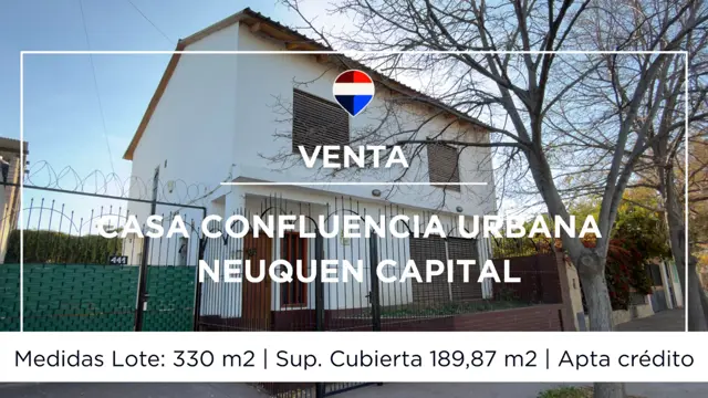 VENTA CASA APTO CREDITO NEUQUEN