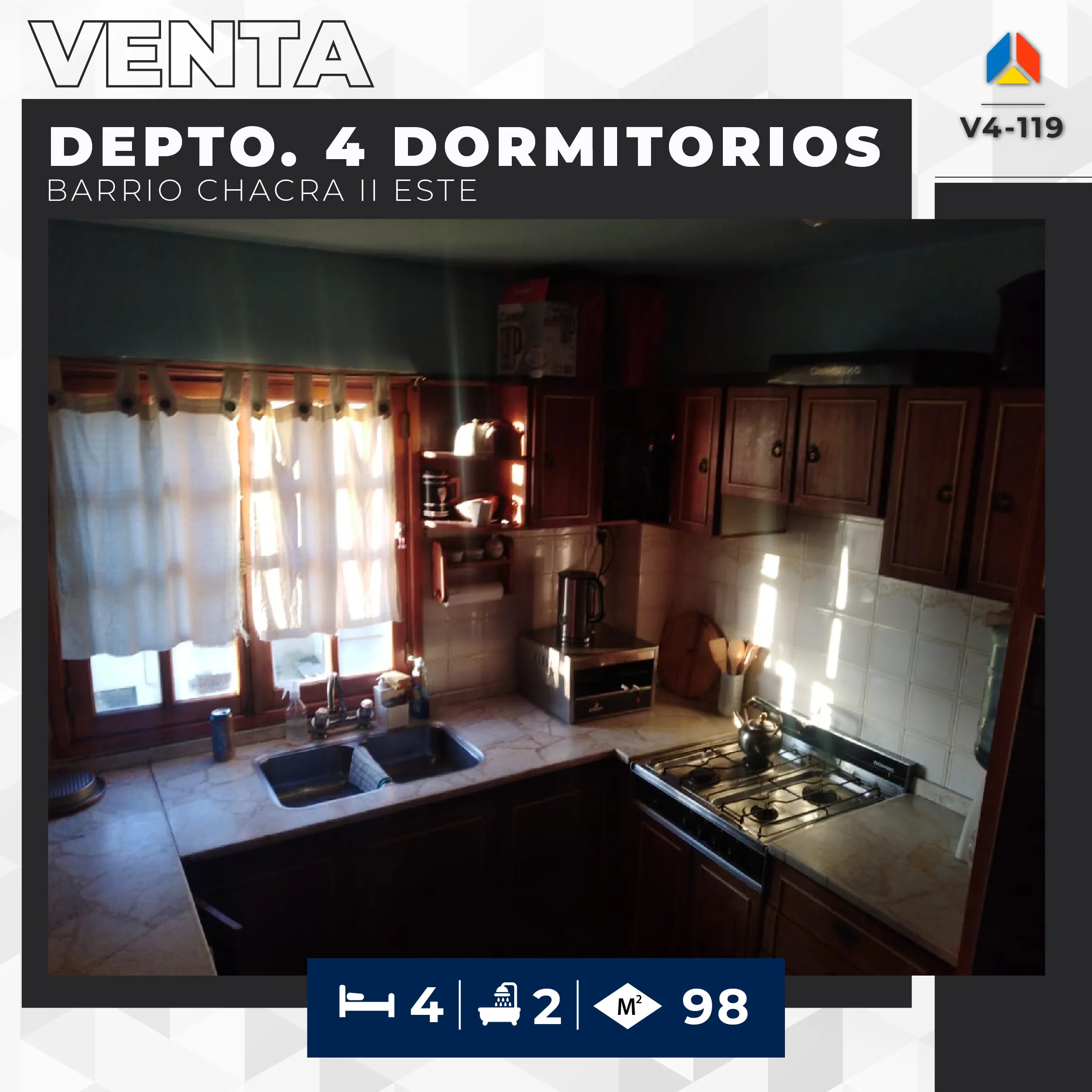 Departamento 4 dormitorios – Barrio Chacra II Este foto 4