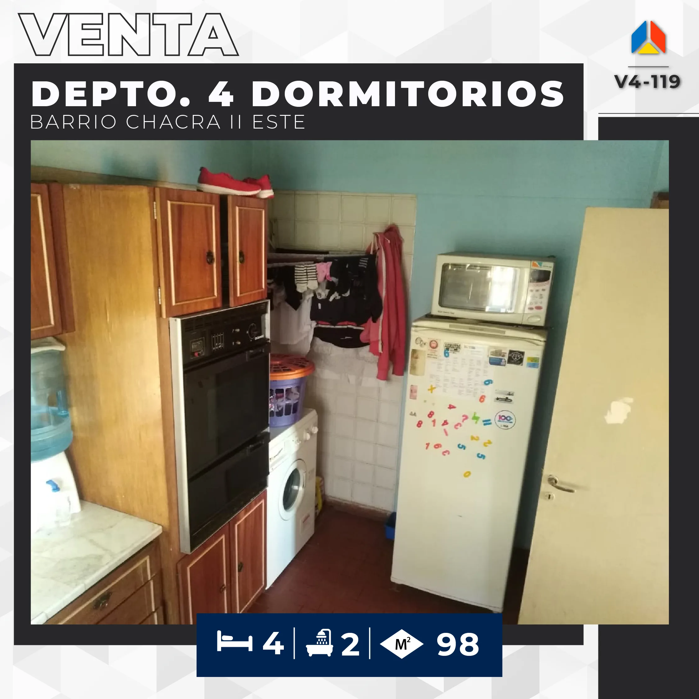 Departamento 4 dormitorios – Barrio Chacra II Este foto 5