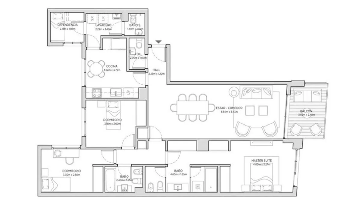 Departamento premium a estrenar en Recoleta foto 2