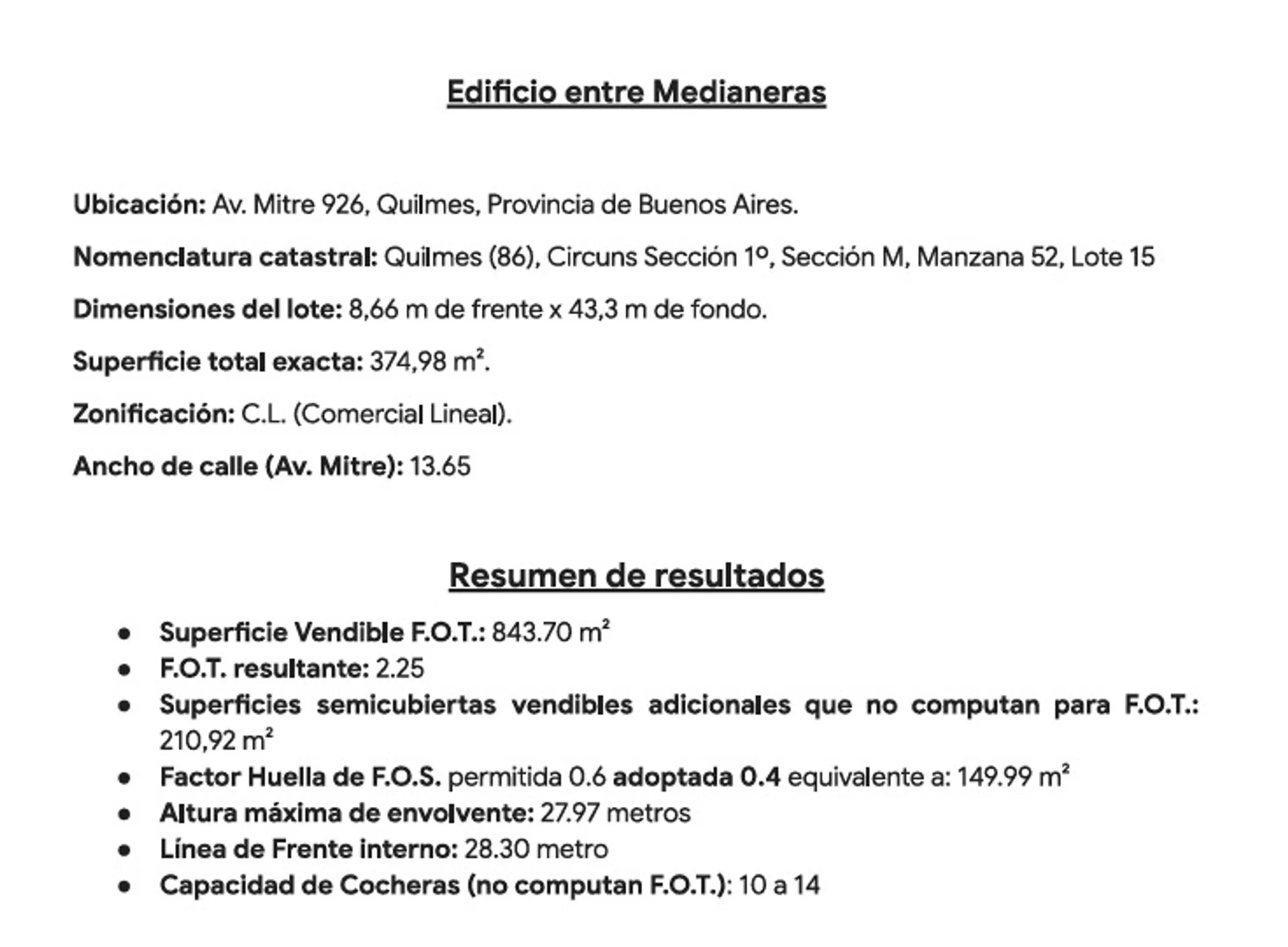 Venta Lote Ideal Desarrollo - Quilmes Centro foto 4
