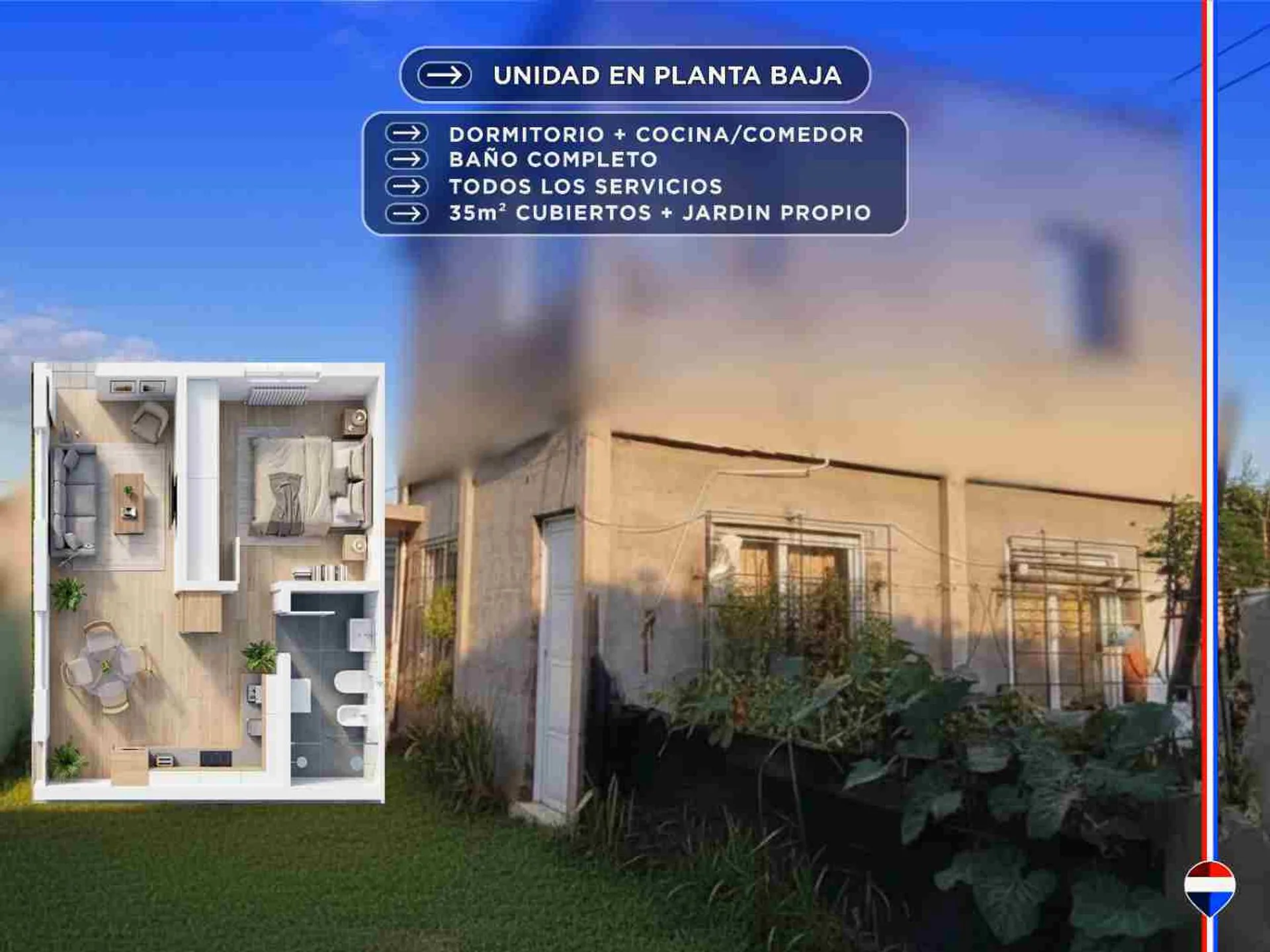 Imperdible 2 ambientes zona Zanni y Newbery foto 2