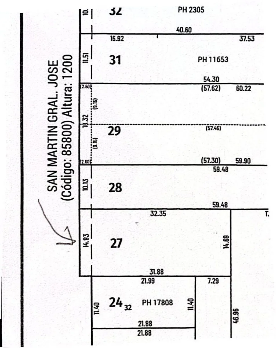 VENTA TERRENO PARA CONSTRUCTORA SAN MARTIN AL 1200 foto 2