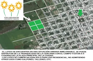 LOTEO "LOS GIRASOLES" CONCEPTO URBANO. foto 2
