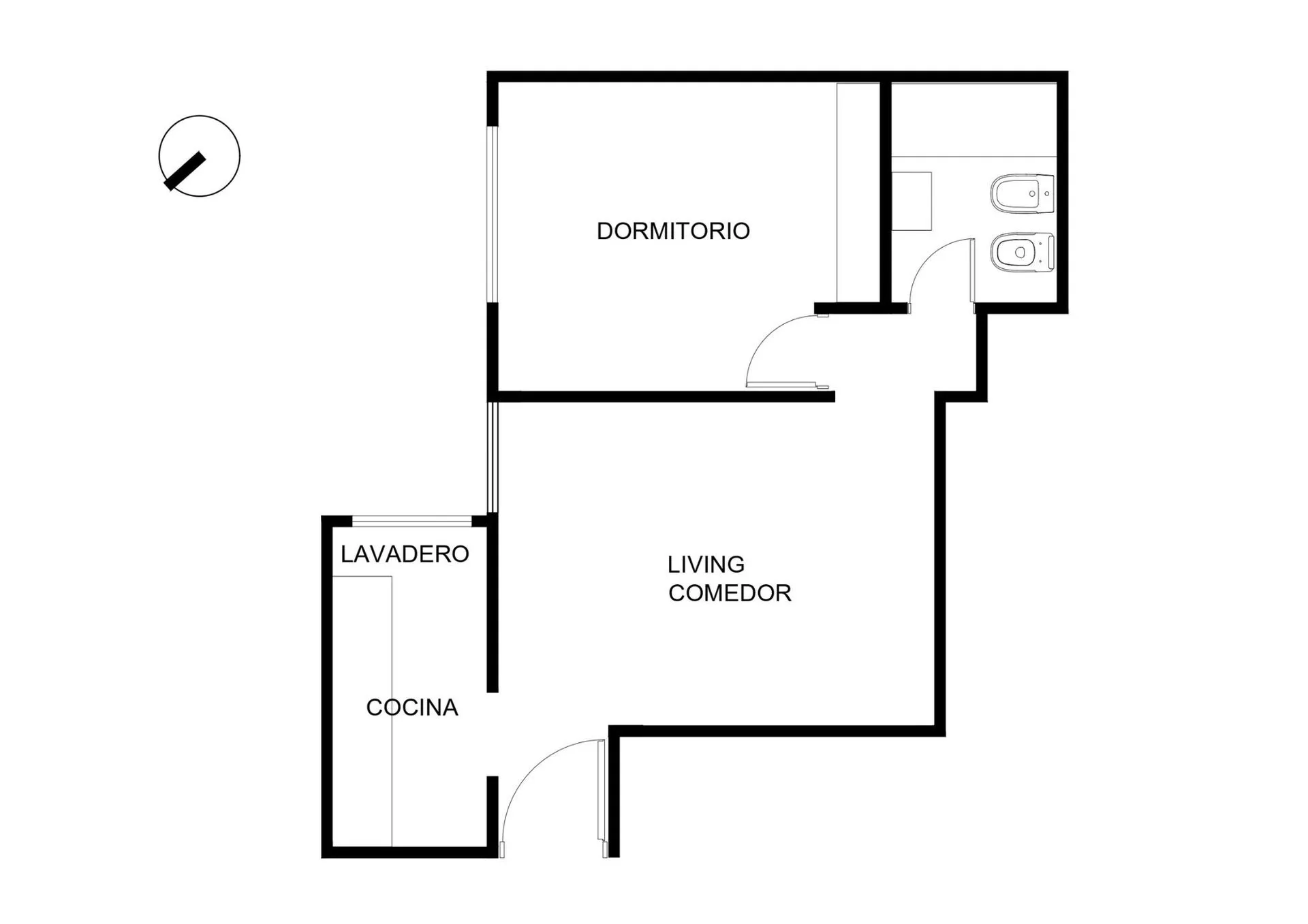 VENTA DEPARTAMENTO 2 AMBIENTES - ALMAGRO foto 3