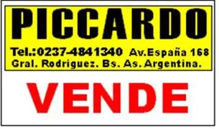 Lote terreno en venta en Bº Los Aromos Gral. Rodriguez Piccardo. foto 4