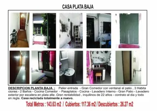Dos Casas mas un local en caballito foto 4