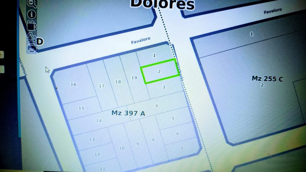 LOTE EN VENTA EN DOLORES