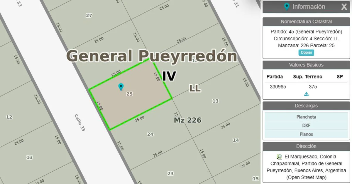 VENTA LOTE 375 MT. TRES CUADRAS DEL MAR,MARQUESADO foto 3