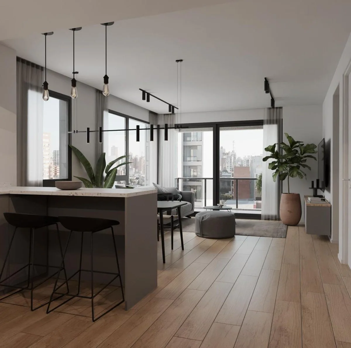 VENTA TORRE SAKURA-EN POZO S/BOULEVARD DPTO 1 DORM foto 3