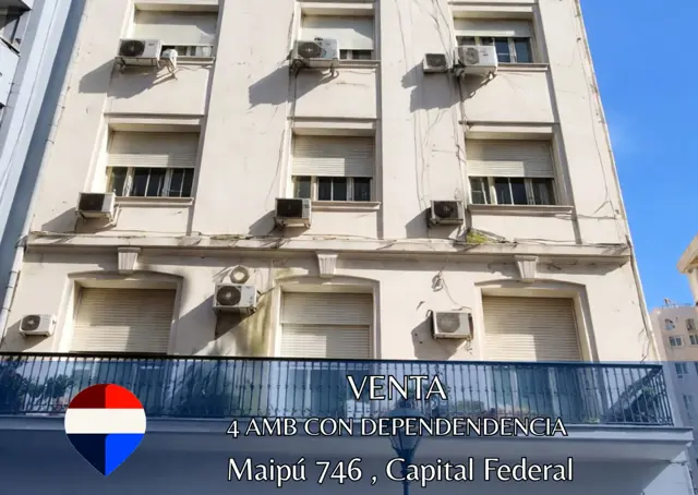 DEPTO 7MO PISO 4 AMB CON DEPENDENDENCIA MONSERRAT