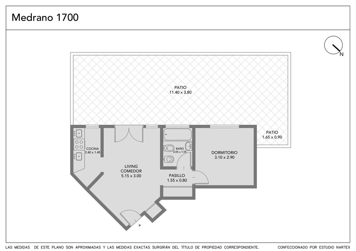 Venta departamento 2 ambientes. Palermo. Apto prof foto 5