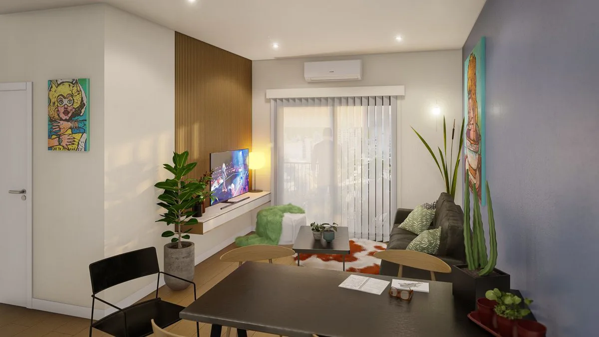 VENTA DPTO 1 DORMITORIO EDIFICIO URQUIZA PISO 9B foto 2