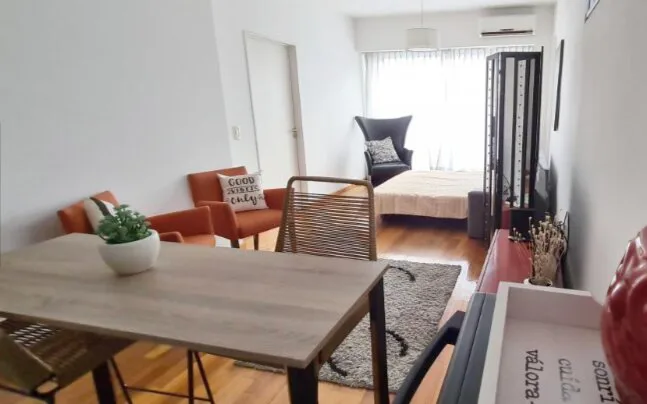 VENTA!! Departamento Monoambiente. Balcón. Piso Alto. Vista abierta. Apto Profesional. Las Cañitas, Palermo,Caba. foto 4