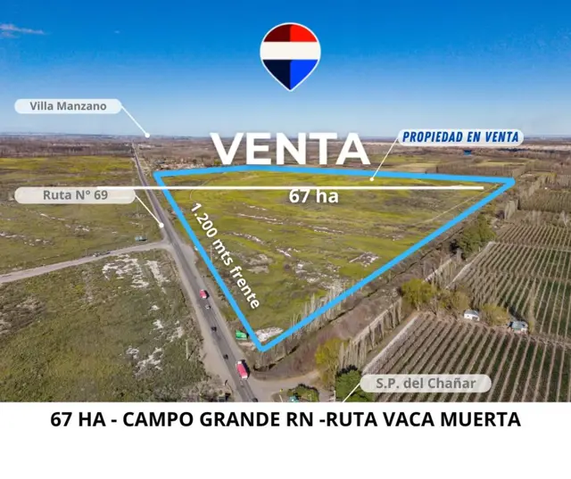 VENTA HECTAREAS CAMPO GRANDE