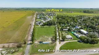 Los Pinos 4 Barrio abierto residencial Zona núcleo del crecimiento 20 minutos al sur de Rosario foto 2