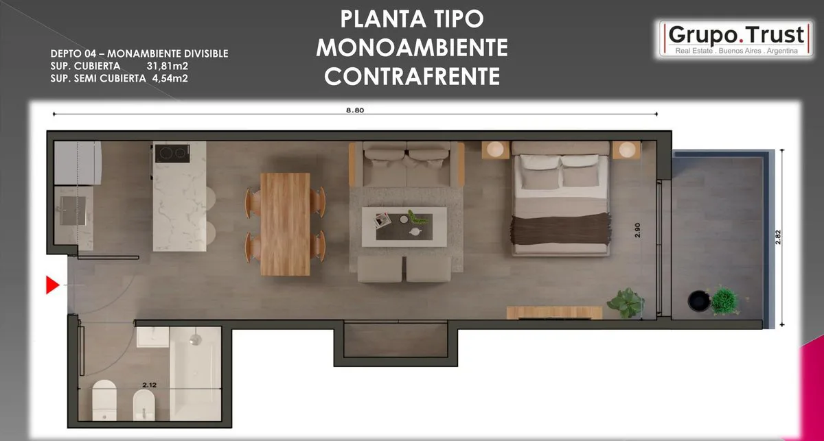 Arcadia Art Residence Monoambiente P 1° CFTE foto 2