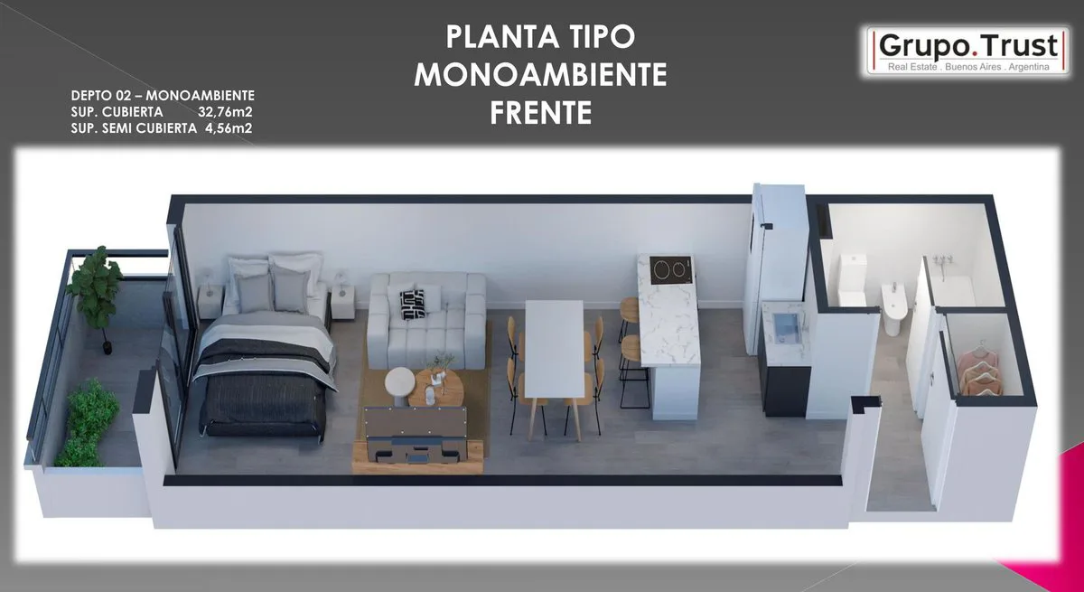 Arcadia Art Residence monoambiente Piso 4 FTE foto 2