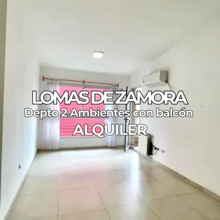 ALQUILER DEPARTAMENTO 2 AMBIENTES CON BALCÓN,SUM,PILETA,GIMNASIO - LOMAS DE ZAMORA - BARÓN CENTER foto 1