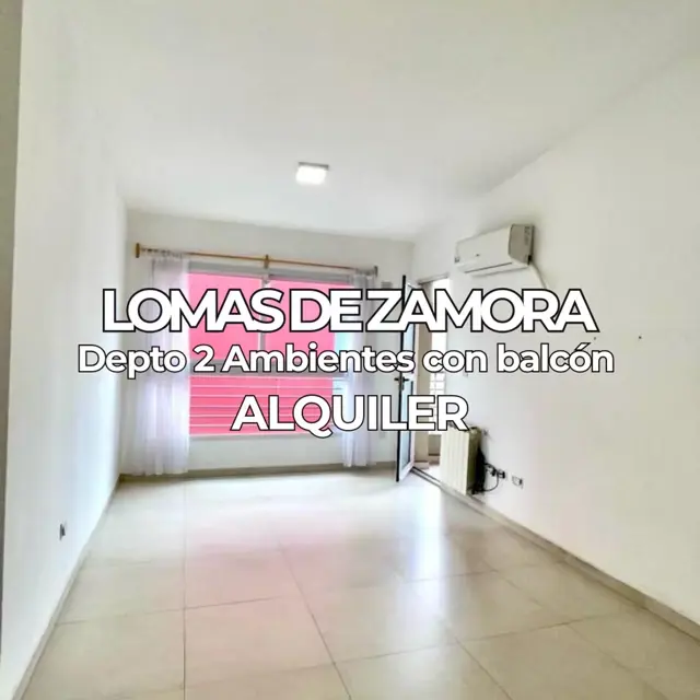 ALQUILER DEPARTAMENTO 2 AMBIENTES CON BALCÓN,SUM,PILETA,GIMNASIO - LOMAS DE ZAMORA - BARÓN CENTER