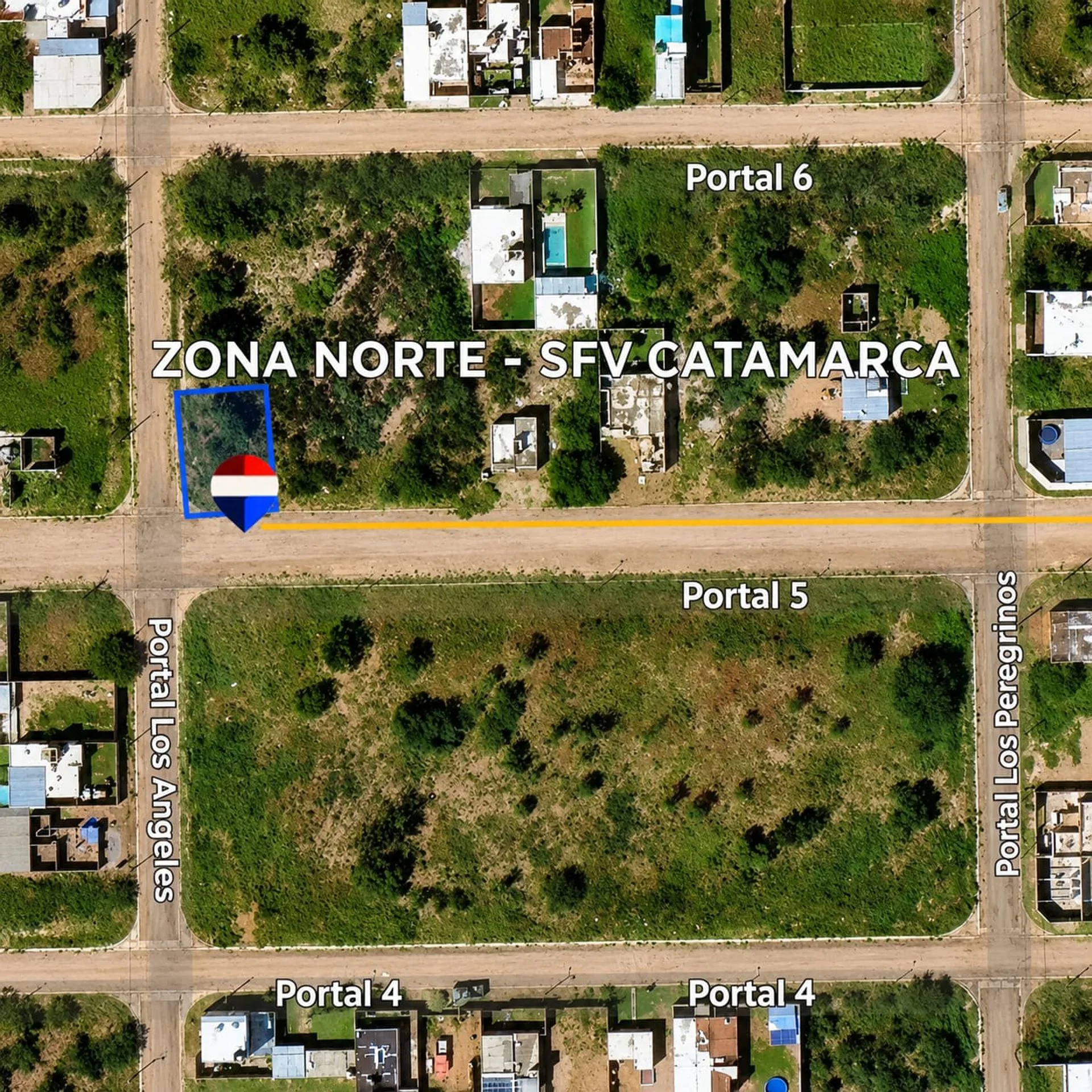 SE VENDE LOTE 250M2 ZONA NORTE CAPITAL CATAMARCA