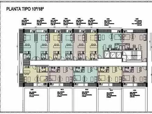CONDO - APART HOTEL PISO 14 - ALTA RENTABILIDAD Bartolome Mitre 1444