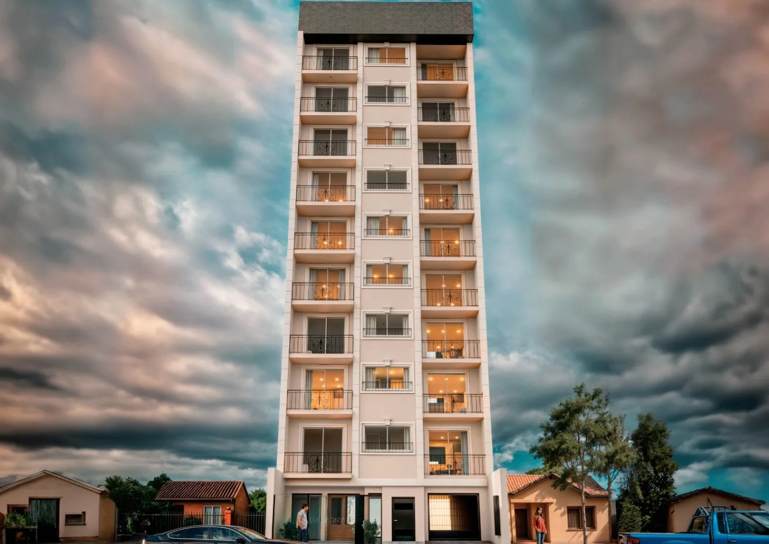 DPTOS DE 2 y 3 AMBIENTES EN VENTA EN POZO - HARMONY IV - MUÑIZ - FINANCIADO