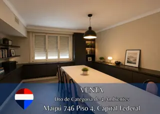 Dto de Categoría de 4 Ambientes  109 m² CABA foto 1