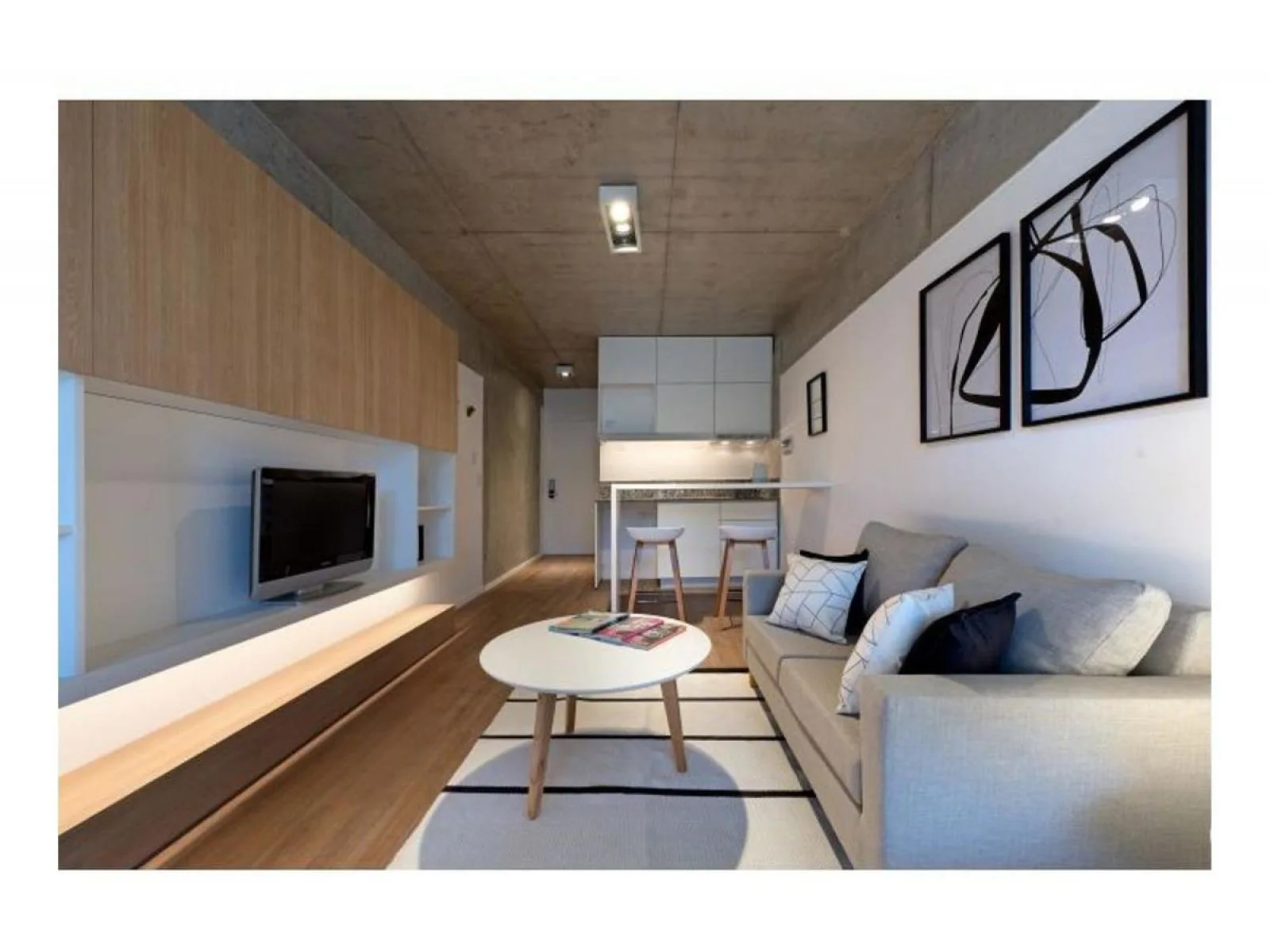 Venta De Departamento Monoambiente En Constitución Con Ameni foto 2