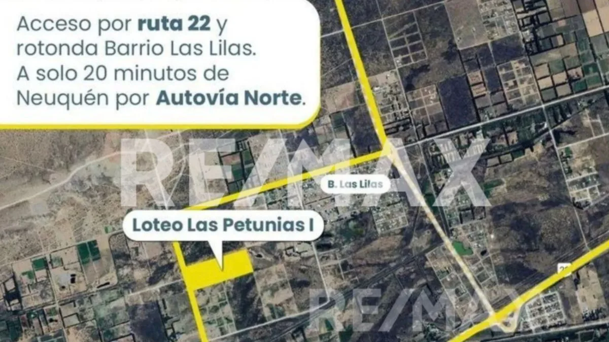 VENTA LOTE EN ESQUINA LAS PETUNIAS PLOTTIER foto 5