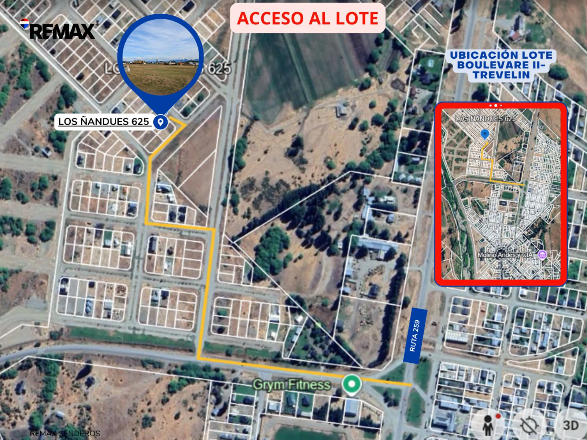 Lote en Boulevares II con vistas a la Cordillera foto 2