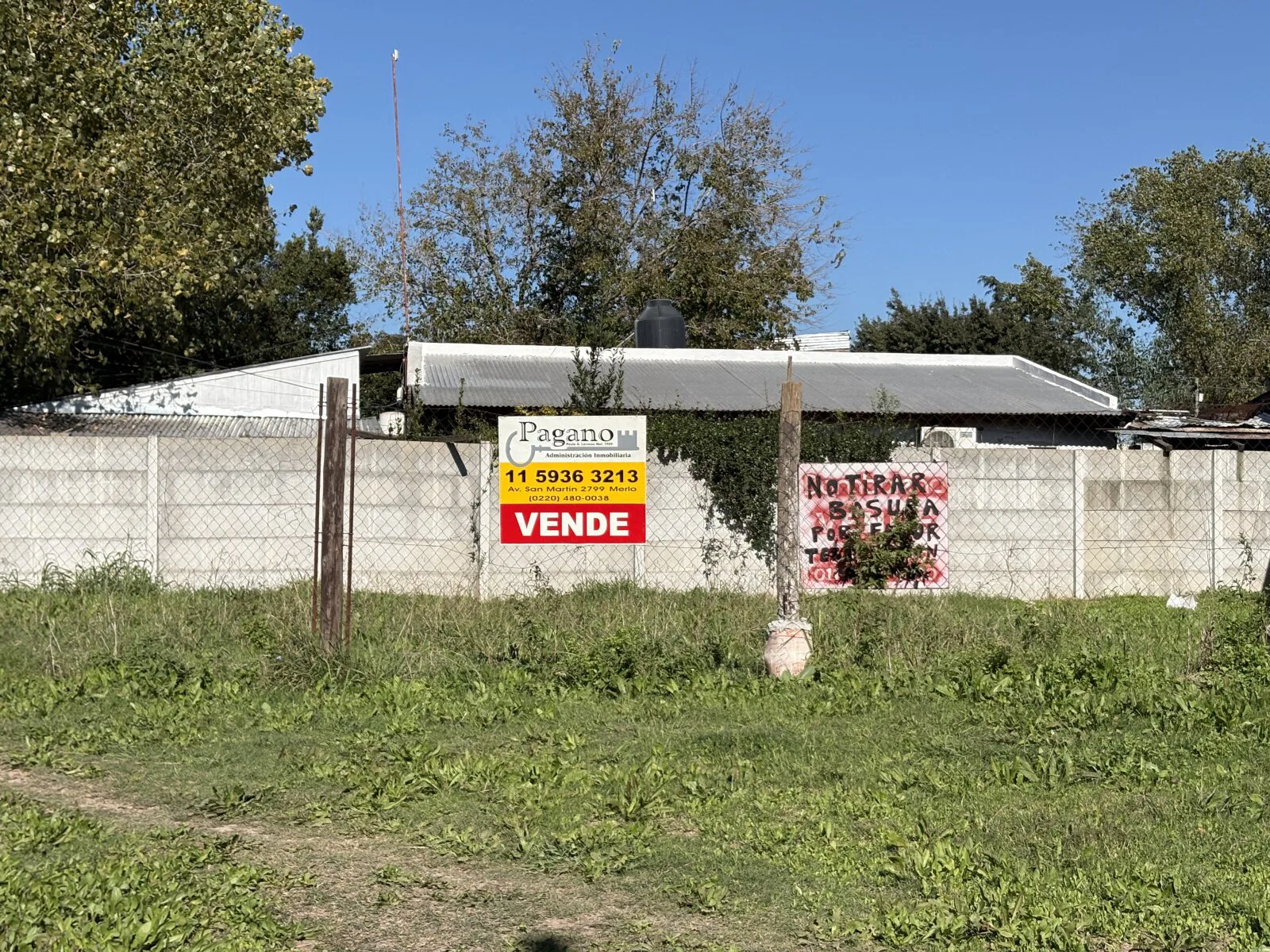 Lote en Esquina de Arenales y Amirante Brown foto 2
