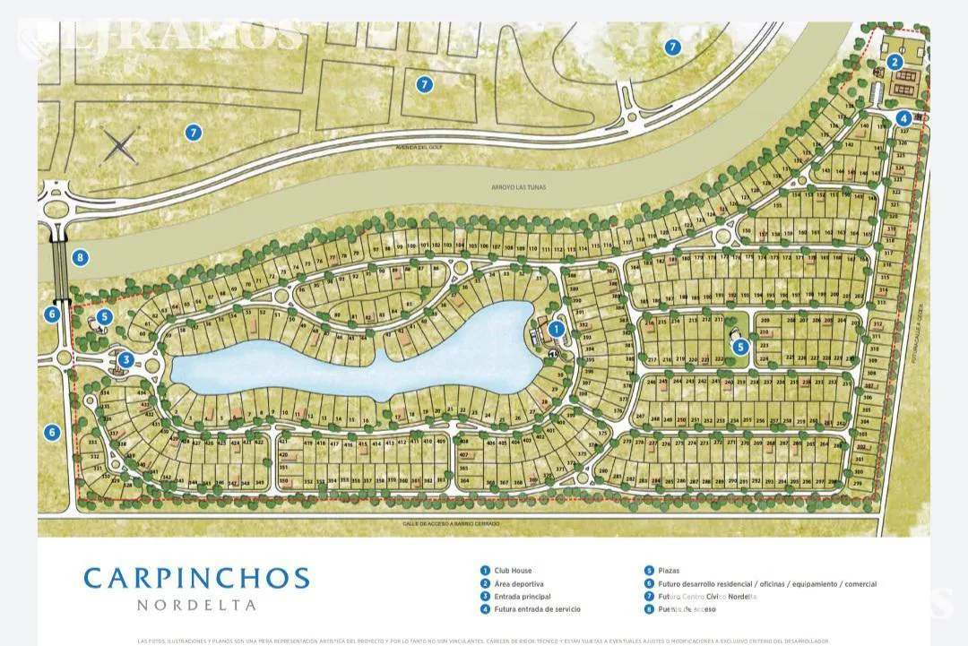 Terreno en  venta de 566.75 m2 en el barrio CARPINCHOS - NORDELTA foto 3