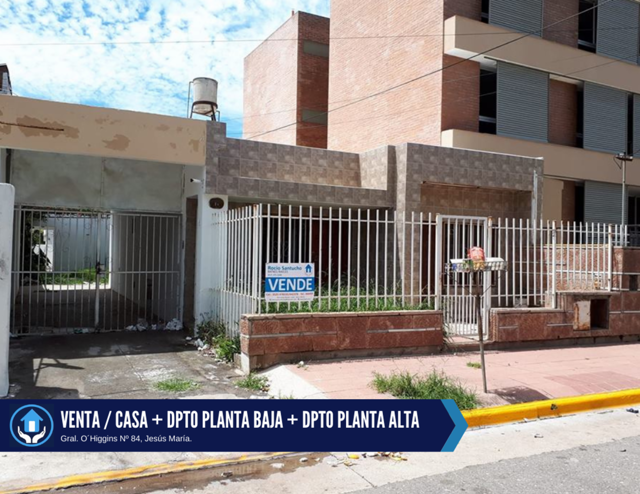 ATENCION INVERSIONISTAS / VENTA: CASA + DPTO PLANTA BAJA + DPTO PLANTA ALTA.