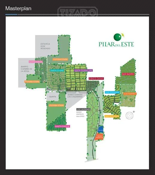 Santa Elena- Pilar del Este Ruta 25 y Av Parque en Barrio Santa Elena al 1100 1100 Lote 616 foto 4