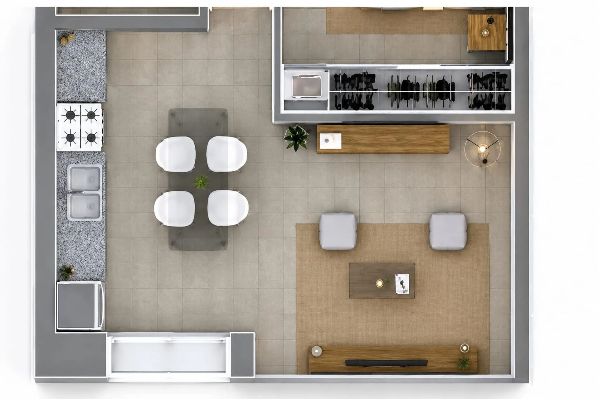 VENTA CASA FUTURA, PLAN NATANIA 1D, LUJAN foto 4